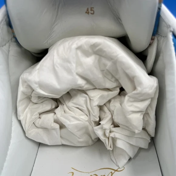 Christian Louboutin Louis Junior Spikes Odissey Print Size 45 NEW - Picture 10 of 12